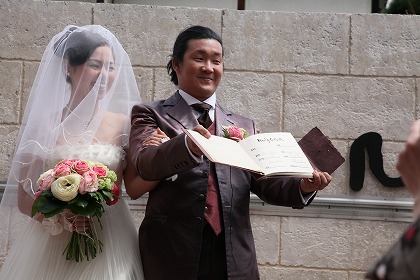 結婚証明書